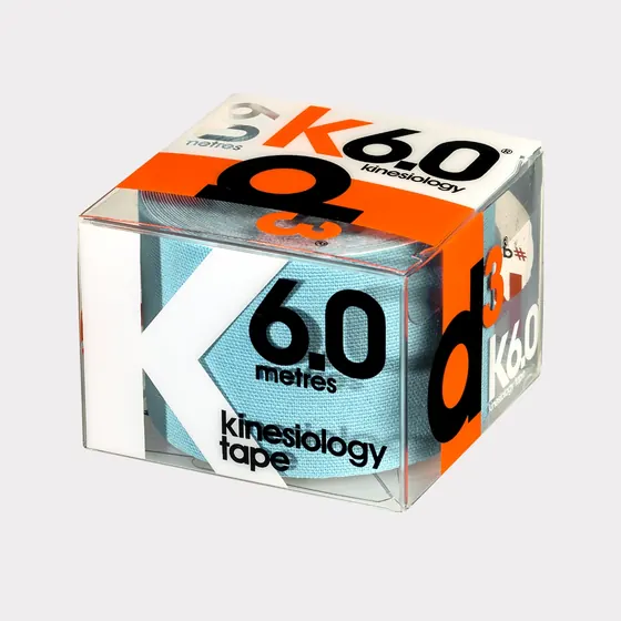 K6.0 Kinesio Tape d3 azul gelo