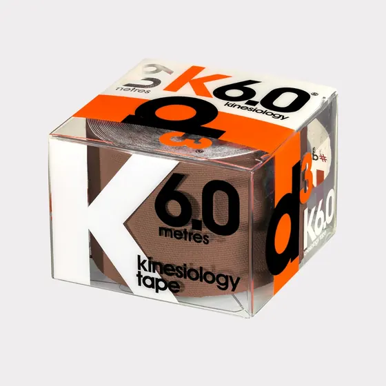 K6.0 Kinesio Tape d3 chocolate
