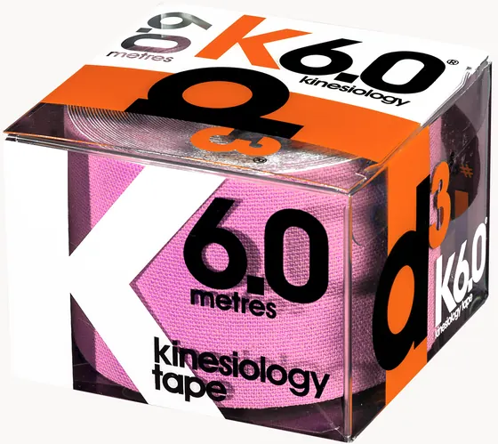 K6.0 Kinesio Tape d3 rosa bebê