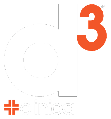 Logotipo d3 tape clinical